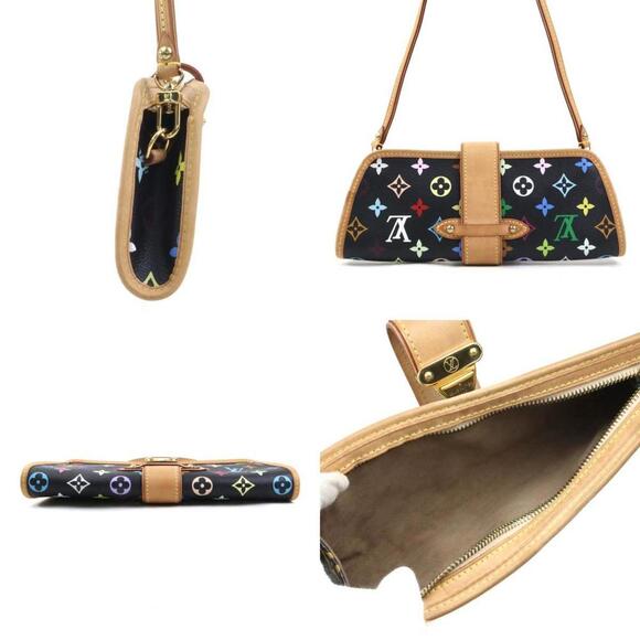 LOUIS VUITTON Black Monogram Clutch Bag - Picture 2 of 5